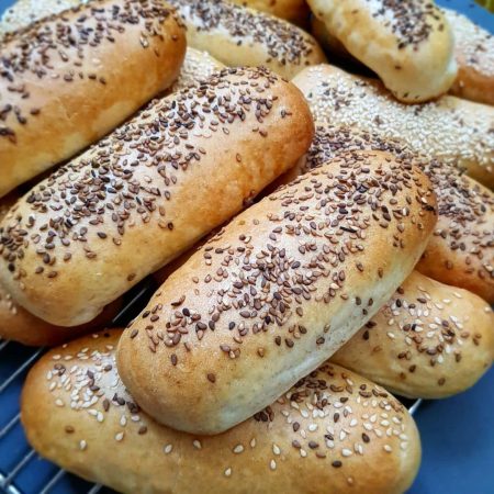 پخت نان با آرد باکویت