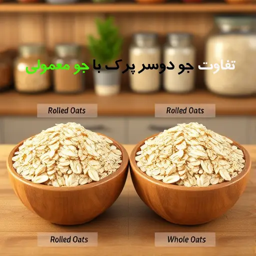 تفاوت جو دوسر پرک با جو معمولی