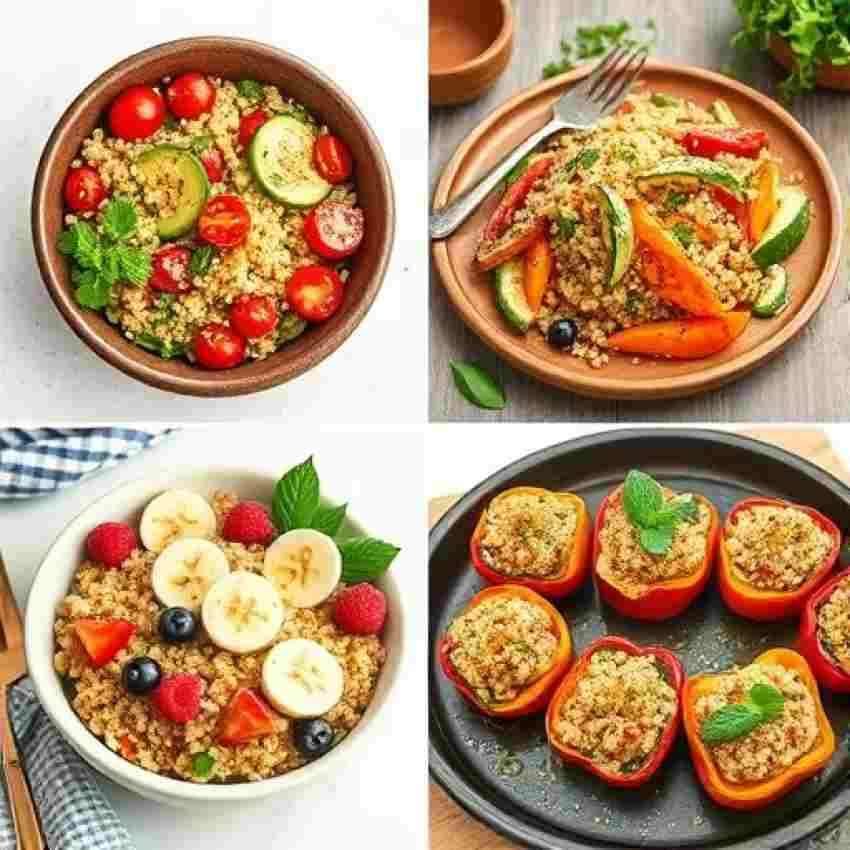 روش‌های سرو کینوا