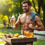 اثر شگفت‌انگیز زنجبیل بر عملکرد ورزشی مردان: انرژی، قدرت و ریکاوری سریع